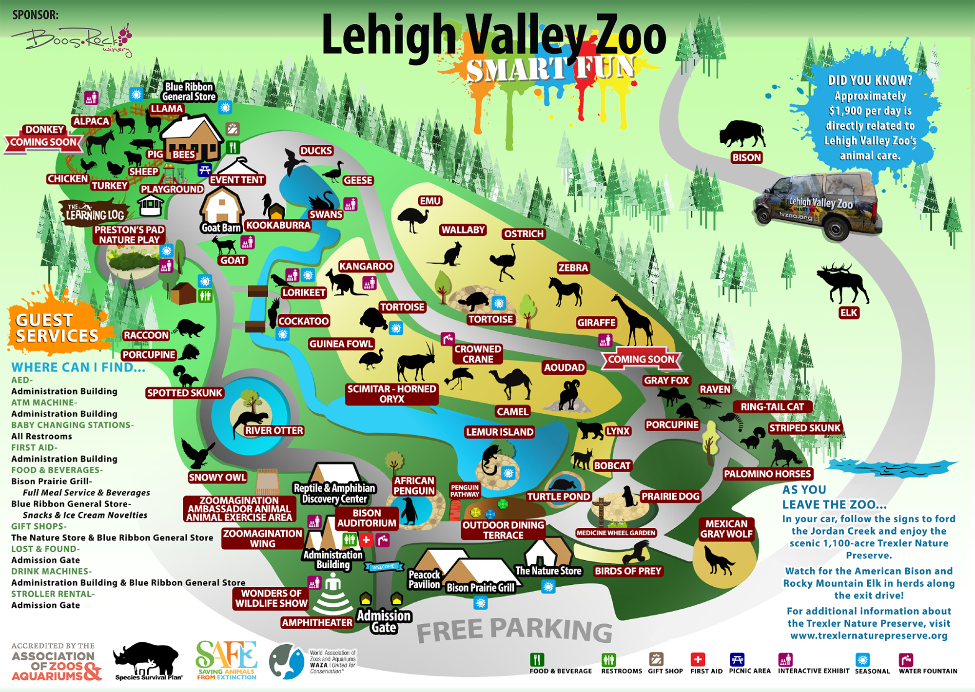 Small Zoo Map